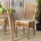 Baxton Studio Sullivan Modern Bohemian Natural Brown Rattan Dining Chair, PK2 209-2PC-12796 - alternate 1